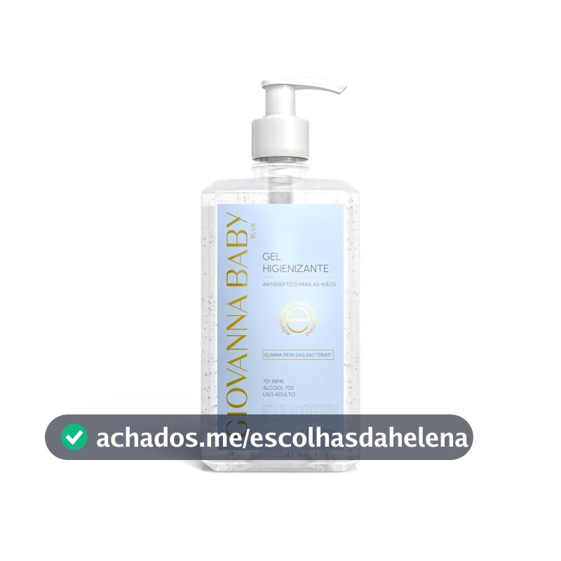 GIOVANNA BABY Gel Higienizante 70% Blue 500Ml Azul