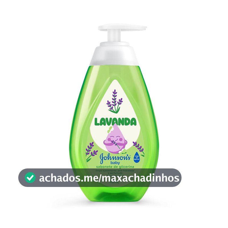 Sabonete Líquido Johnson's Baby, Lavanda, 400ml