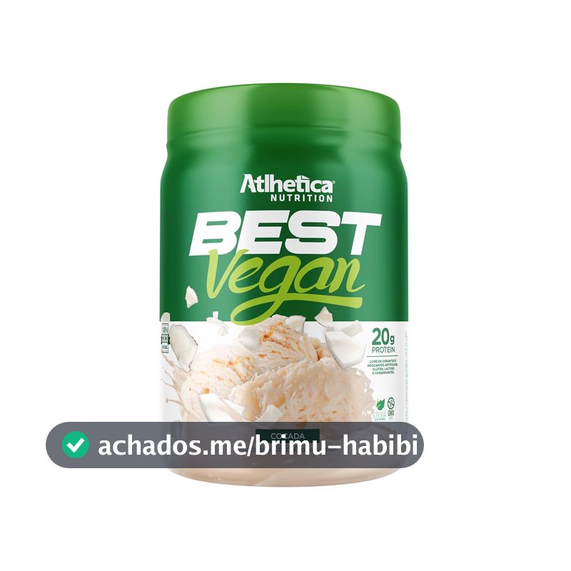 Best Vegan (500g) - Sabor Cocada, Atlhetica Nutrition