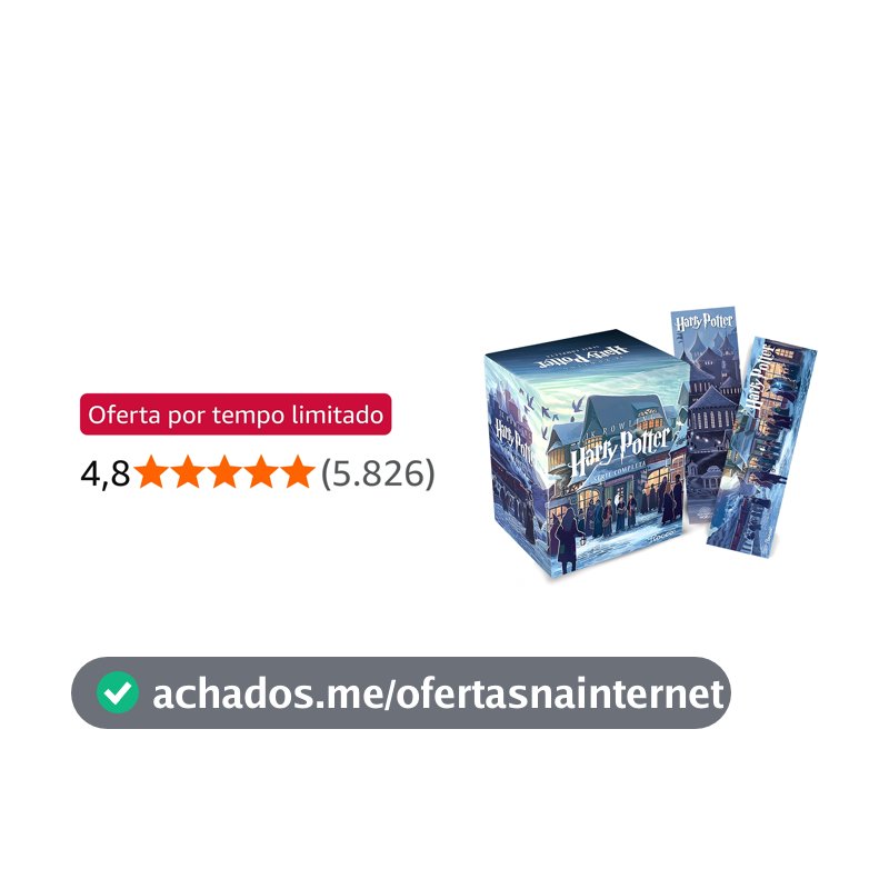 Box Harry Potter Scholastic - castelo (caixa azul): com 02 marcadores