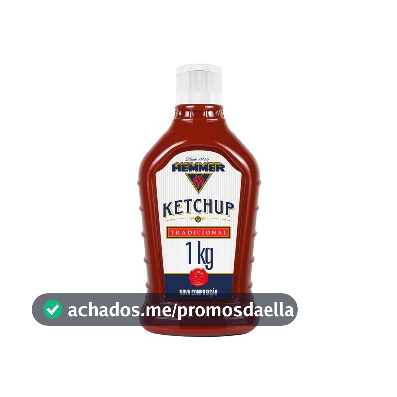 Hemmer Ketchup Tradicional Bisnaga 1kg