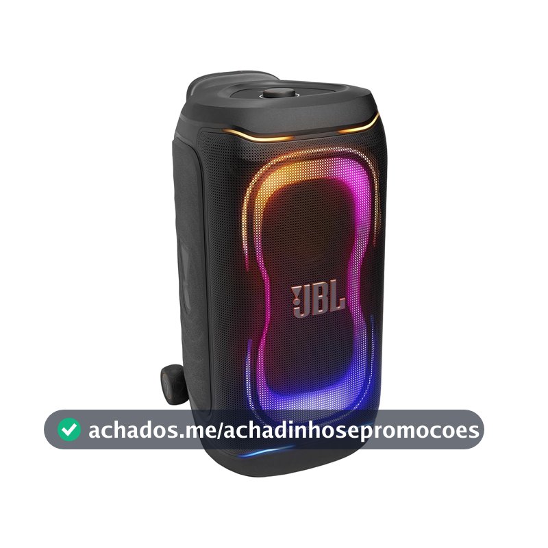 JBL PartyBox 330, Caixa de Som Bluetooth Portátil para Festas, Preta