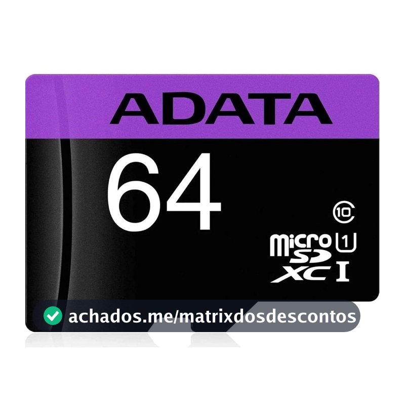 Micro SD Adata AUSDX64GUICL10-RA1 64GB MICROSDXC