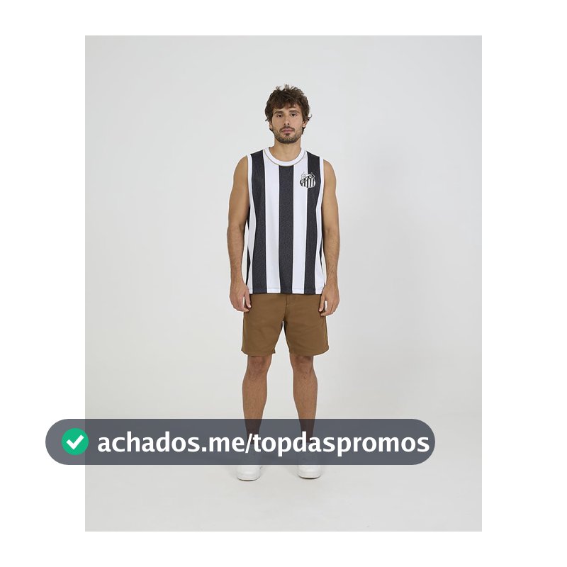 Regata Santos Presenca Masculina Braziline