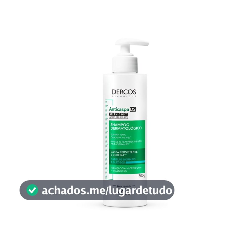 Vichy, Dercos Shampoo Anticaspa para Cabelos Normais a Oleosos