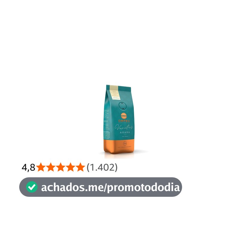Café Orfeu Arara em Grãos 250g