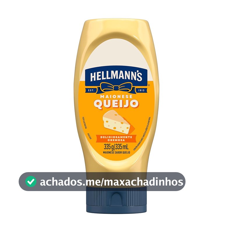 Hellmann's Maionese Queijo Squeeze 335g