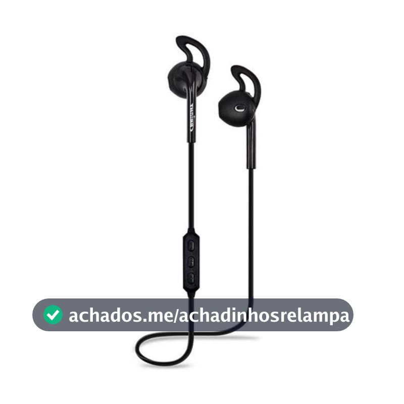 FONE DE OUVIDO BLUETOOTH BRIGHT ESPORTIVO INTRA-AURICULAR 4 HORAS DE DURAÇÃO