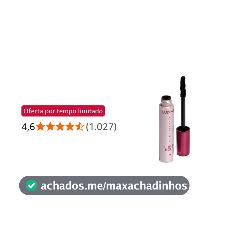 NIINA SECRETS MÁSCARA DE CÍLIOS SUPER BOLD 10g