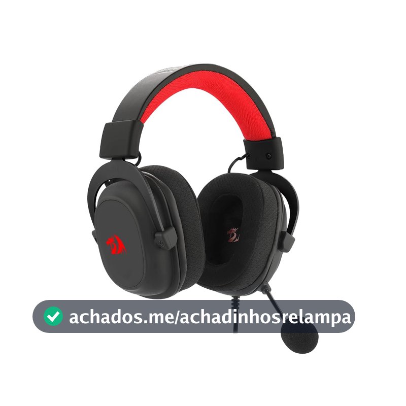 Headset Gamer Redragon Hero Preto H530