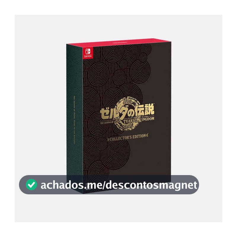 The Legend of Zelda: Tears of the Kingdom Collector's Deluxe Edition - Nintendo Switch