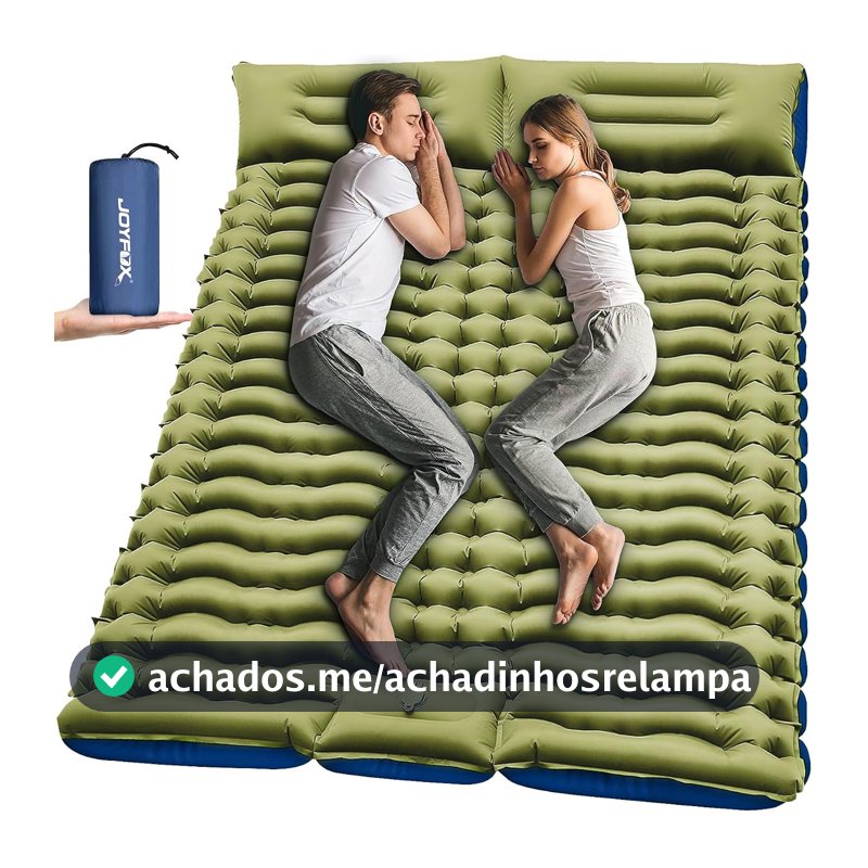 JOYFOX Colchão Inflável para Camping Joyfox com Almofada Integrada
