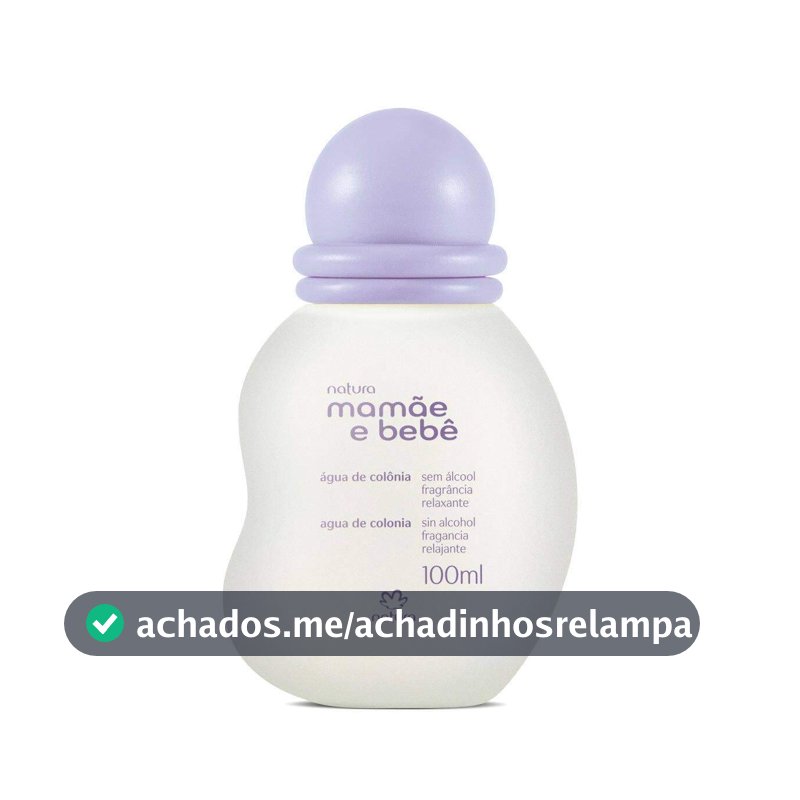 Natura Água de Colônia Relaxante Mamãe e Bebê - 100ml