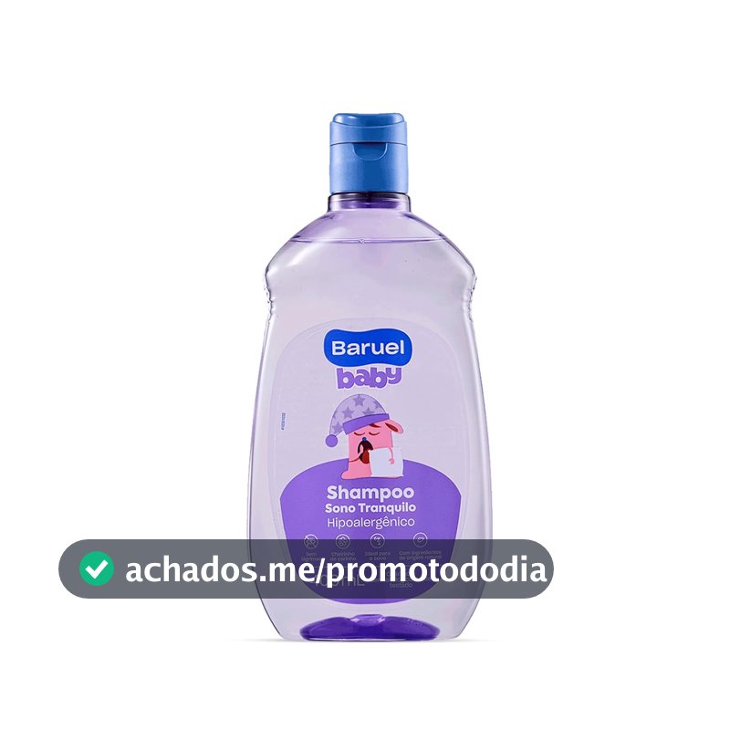 Shampoo Infantil Sono Tranquilo 400ml – Baruel Baby