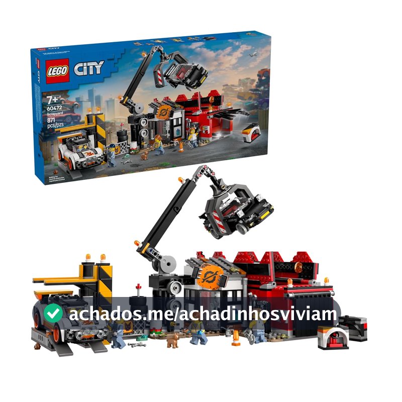 LEGO My City Ferro-velho com Carros 60472