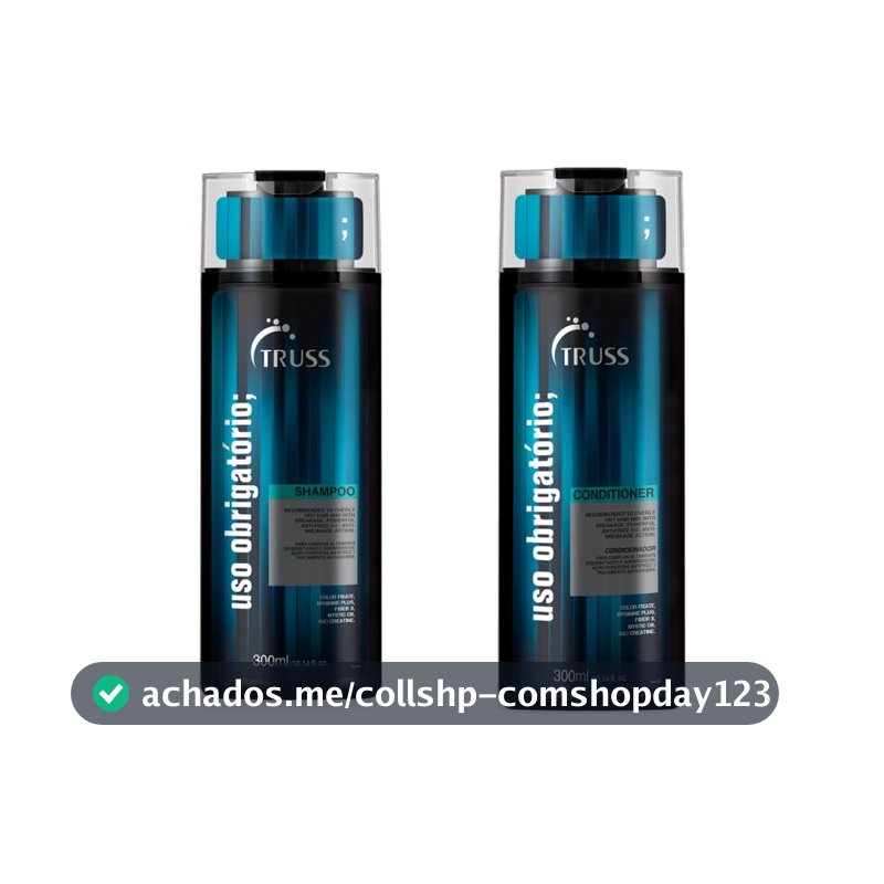Kit Truss Uso Obrigatório Duo (Shampoo + Condicionador 300ml)
