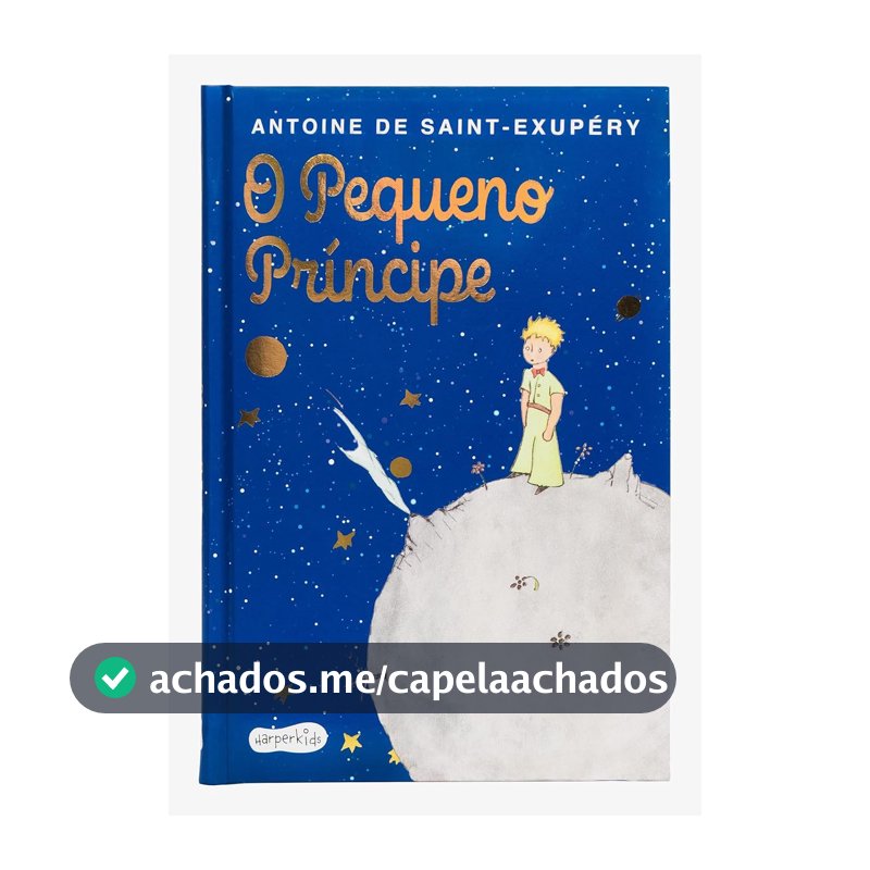 O Pequeno Príncipe – Edição de luxo com capa dura almofadada e aquarelas originais do autor