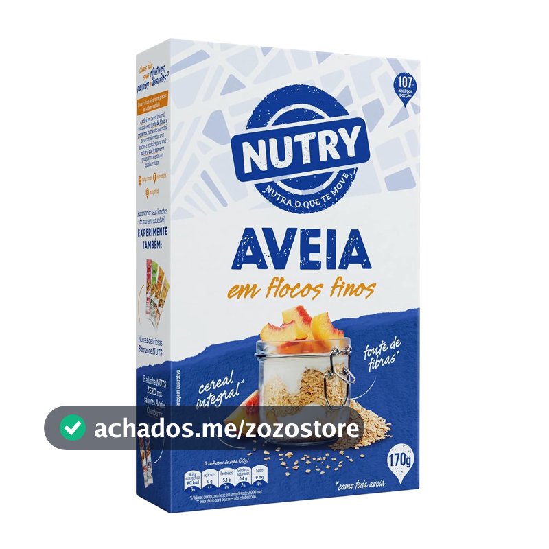 Nutry Aveia Em Flocos Finos 170G