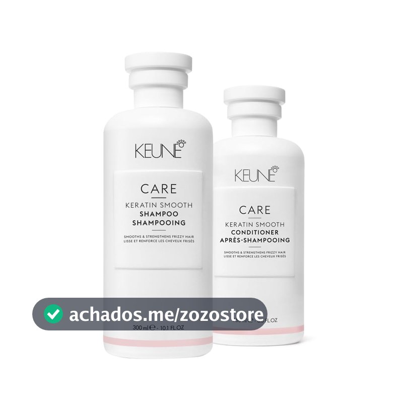 Kit Keune Care Keratin Smooth Duo (2 produtos)
