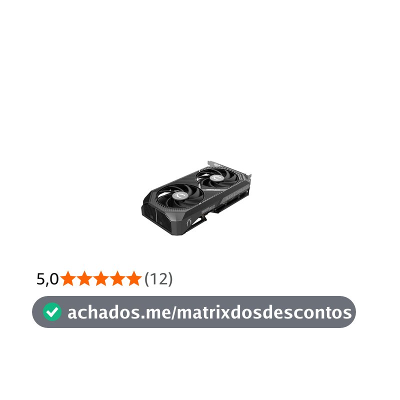 ZOTAC GAMING GEFORCE RTX 5060 8GB 128BITS GDDR7 TWIN EDGE OC ZT-B50600H-10M