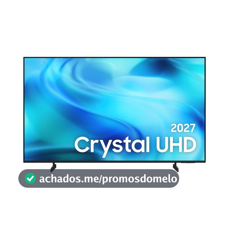 Samsung Smart TV 65" Crystal UHD 4K U8000H 26/2027, Vision AI Companion, Modo Estádio, Xbox Cloud Gaming