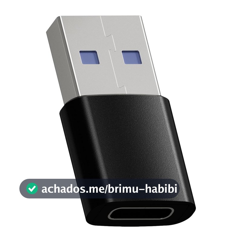 Adaptador USB-C Para USB-A Fortrek UC2A