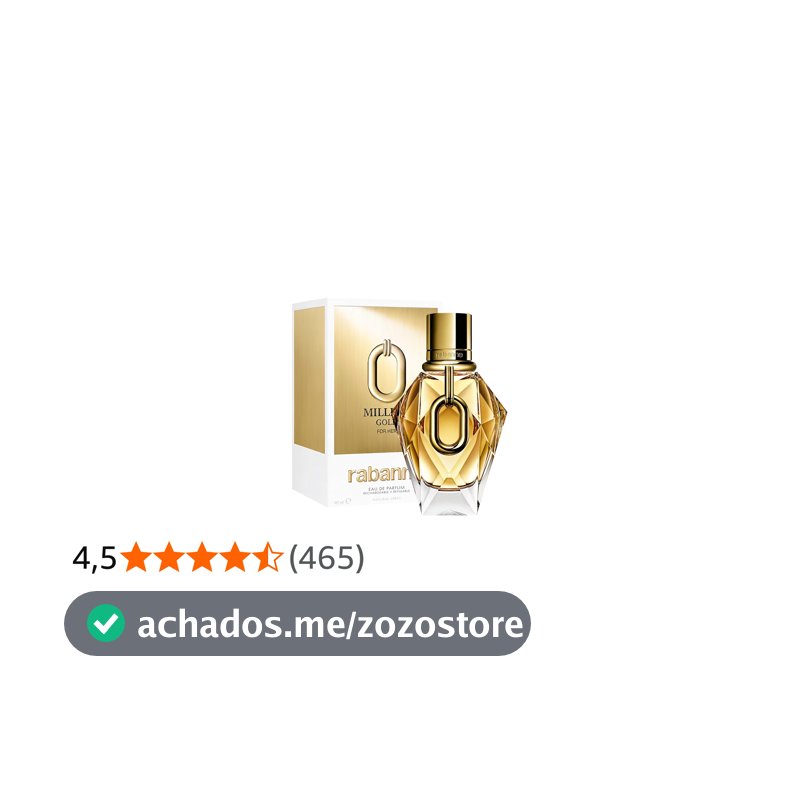 Million Gold Feminino Eau de Parfum 90ml