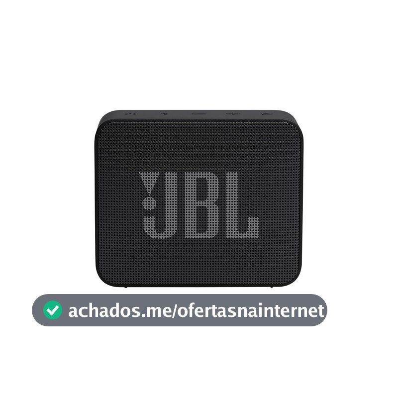 JBL Go Essential 2 Caixa de Som Bluetooth Portátil Preta