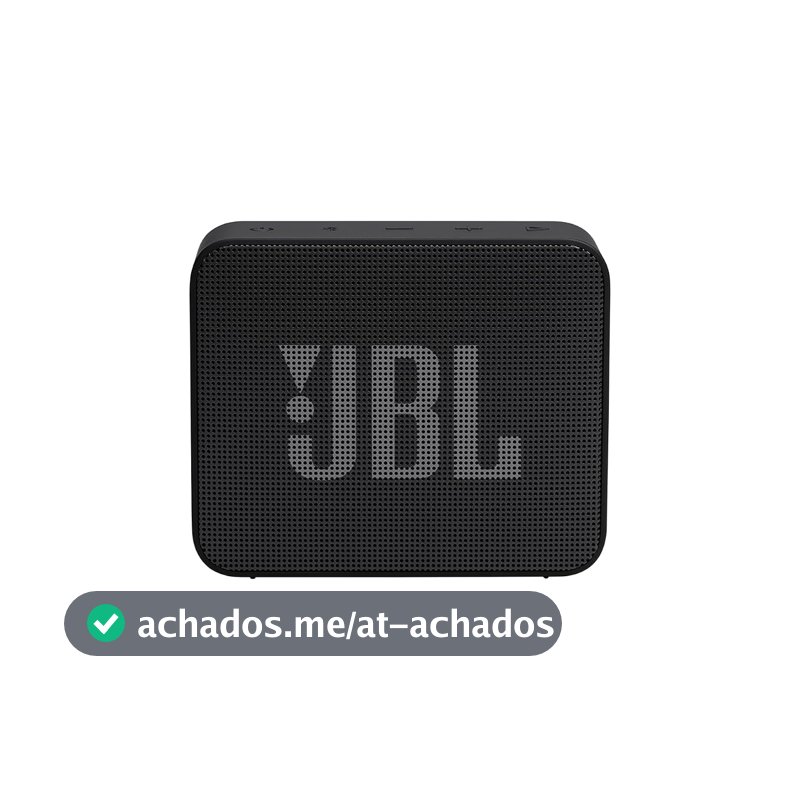 JBL Go Essential 2 Caixa de Som Bluetooth Portátil Preta
