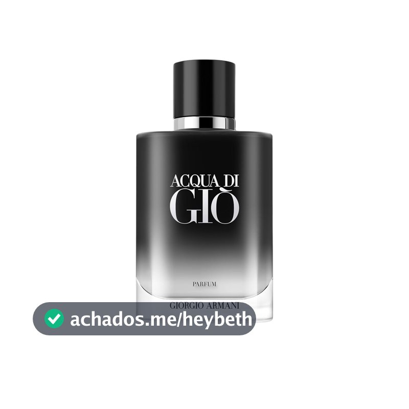 Armani Beauty, Acqua di Giò Parfum, Giorgio Armani, Perfume Masculino, Fragrância Aquática Amadeirada Intensa e Refrescante com Notas de Bergamota, Alecrim, Sálvia e Patchouli