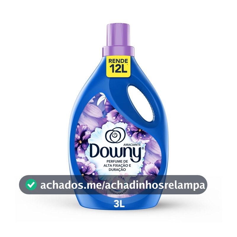 Downy Amaciante Concentrado Lirios Do Campo 3L Rende 12L