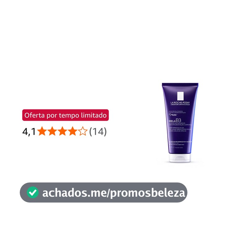 Mela B3 Loção Hidratante Antimanchas Corporal e Áreas Sensíveis 200ml