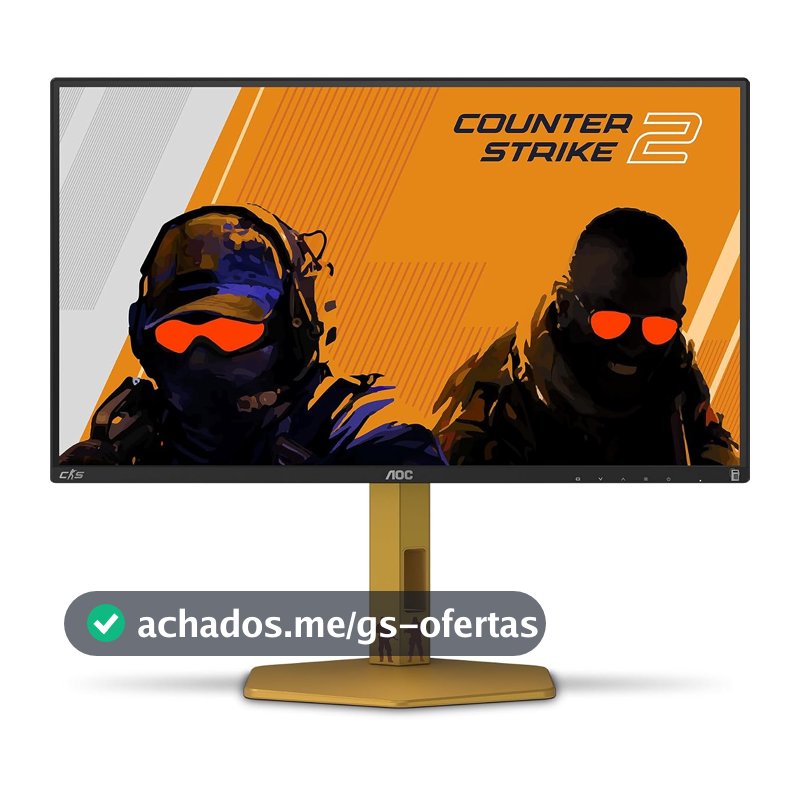 Monitor Gamer AOC AGON CS2 25" 310Hz 0.3ms HDR400 IPS Base Ajustável CS25G