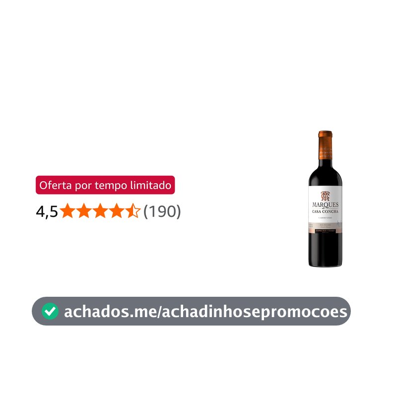 Concha y Toro Marques De Casa Concha Carmenere 750Ml