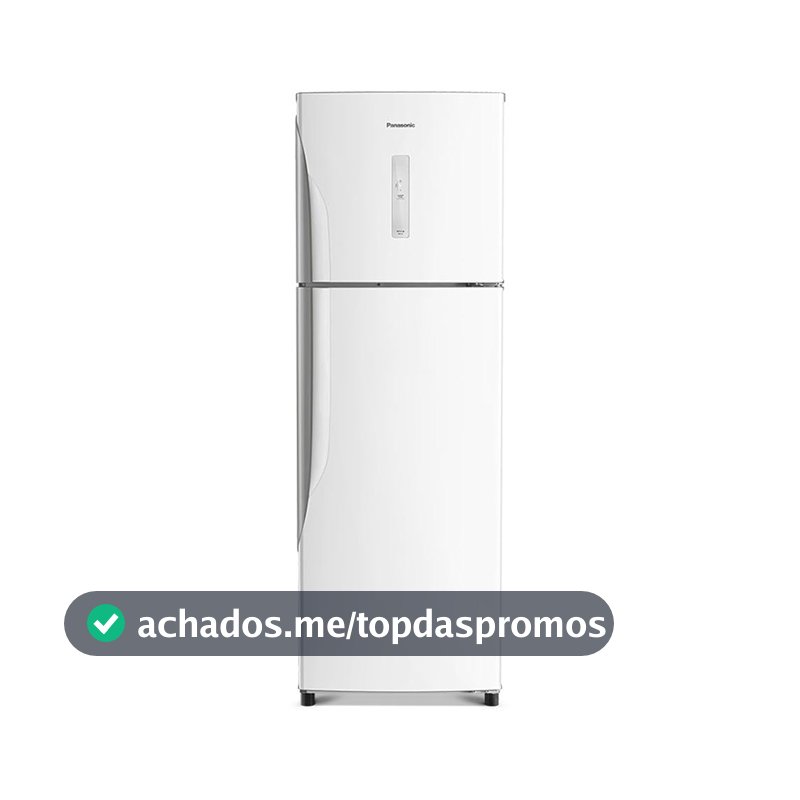 Geladeira Panasonic A+++ Frost Free 387l Branco Nr-bt41pd1wa 127v