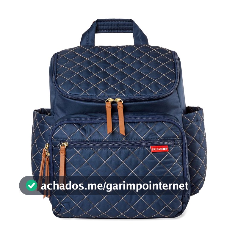 Skip Hop Bolsa de fraldas para bebês e itens essenciais de viagem com bolsa de fraldas, estojo para lenços umedecidos e bolso para chupeta, Forma