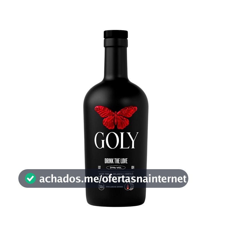 Goly Licor Fino De Melancia e Hortelã 750ml