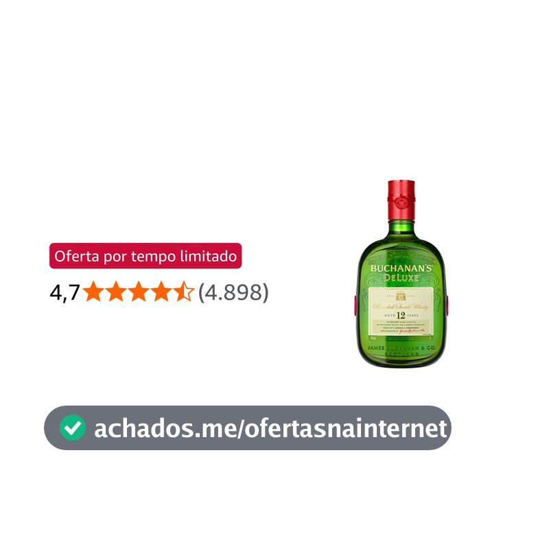 Whisky Buchanan's Deluxe 12 Anos 1L