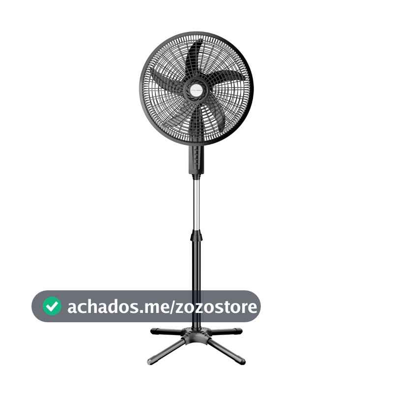 HEPTA WORLD Ventilador de Coluna, Resfriamento, Silencioso, Design Slim para Casa Escritório (PRETO, 220V, 101)