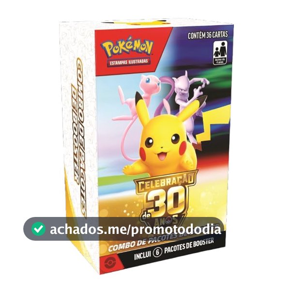 Pokémon TCG: 30th Celebration - Booster Bundle PT-BR