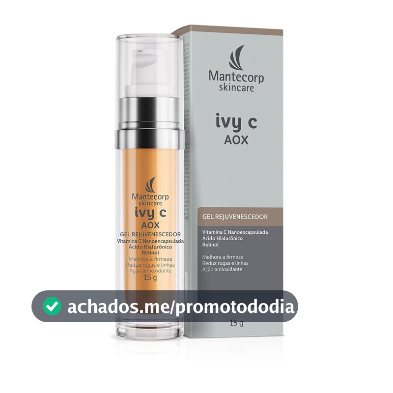 Rejuvenescedor Facial Mantecorp Skincare Ivy C Aox Gel - 15g