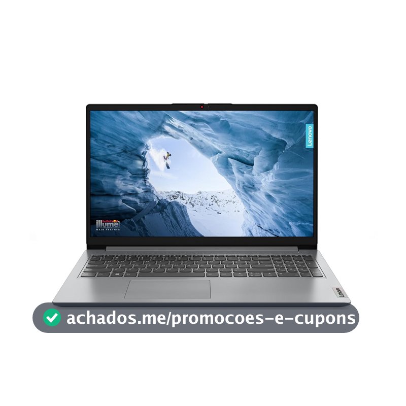 Notebook Lenovo IdeaPad 1 15AMN7 AMD Ryzen 5 7520U 8GB 512GB SSD Windows 11 Home 15." - 82X5000PBR