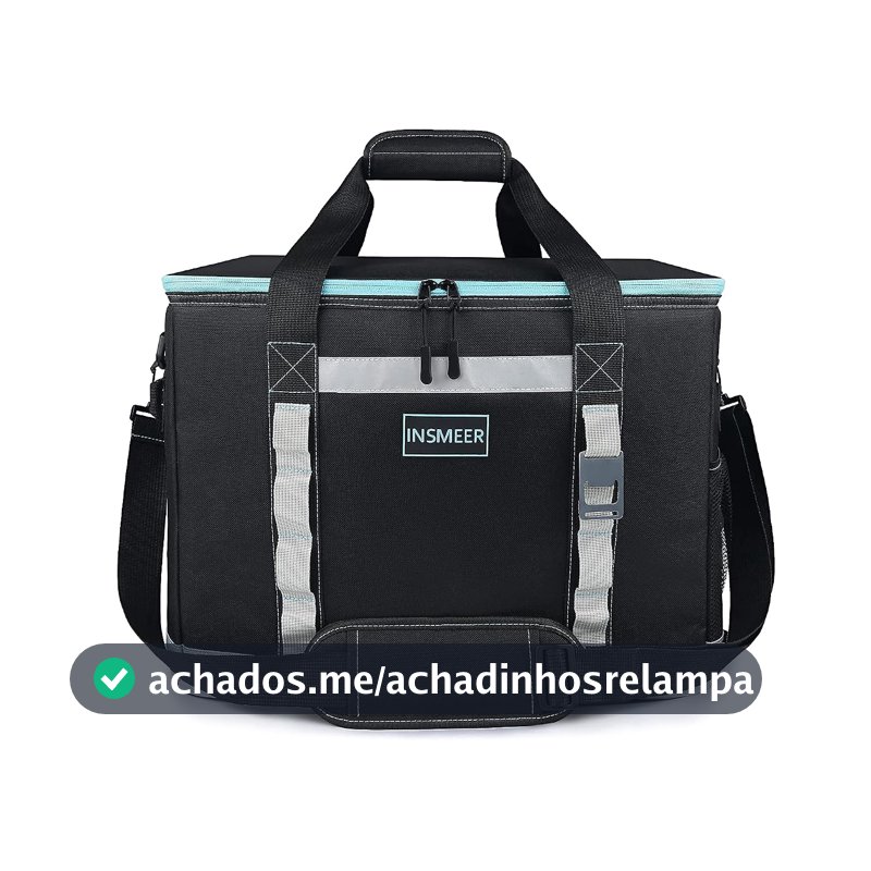 INSMEER 55/48 Litros Bolsa Termica Isotérmico Grande Caixa Térmica Cooler Sacola Para acampamento Visite a loja