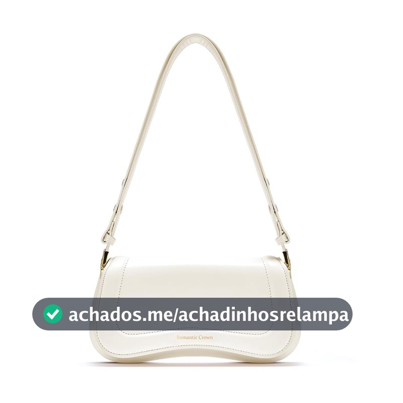 Romantic Crown Bolsa Feminina Ombro Pequenas Transversal Couro Impermeável