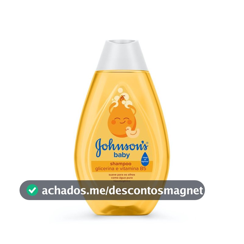 Shampoo de Glicerina Johnson's Baby, 400ml