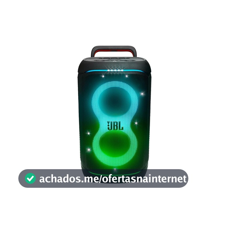 JBL PartyBox 520, Caixa de Som Bluetooth com Show de Luzes - Preto
