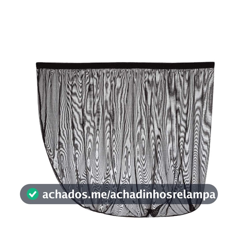 Buba Capa Protetora Solar P/Janela Traseira Preto