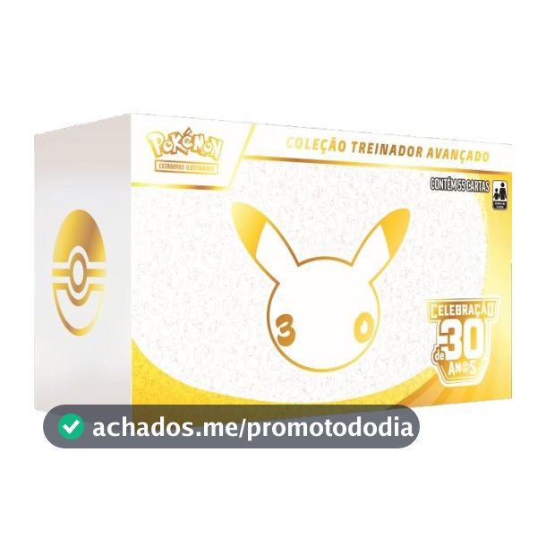 Pokémon TCG: 30th Celebration - Advanced Trainer Box PT-BR