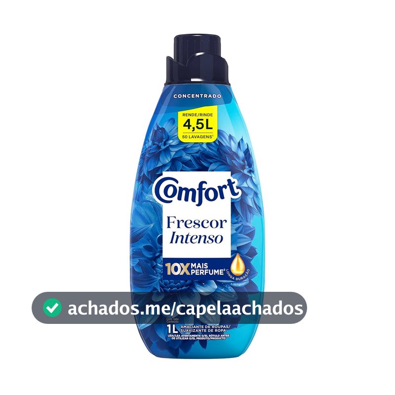Comfort Amaciante Concentrado Frescor Intenso 1 L