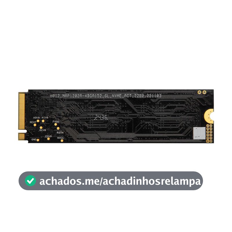 SSD M.2 Redragon Ground 512GB PCIe 3.0 NVMe para Desktop e Notebook - GD-411